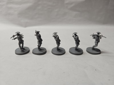 Lot of five (5) JAVELIN THROWERS miniatures Conan Board Game NEW! Monolith 28mm