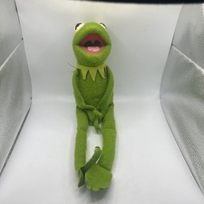 Vintage 1976 Fisher Price 850 Kermit the Frog Stuffed Plush Doll Jim Henson