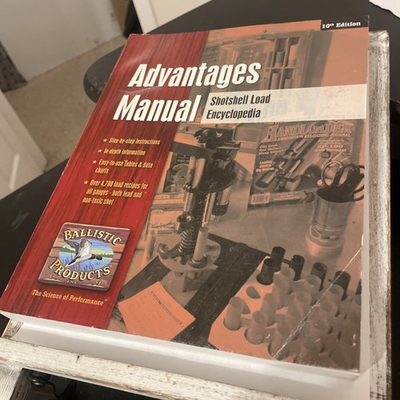 #ad #ad Ballistic Products Advantages Manual Shotshell Load Encyclopedia 10th Edition pb $36.99