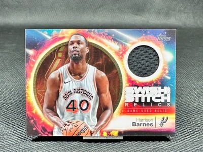 2025-26 Topps Basketball  HARRISON BARNES  Swish Stitch Relics Patch #SST-HB