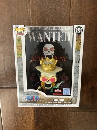 Funko Pop! One Piece Wanted Poster Brook #2220 Target Exclusive Limited IN HAND