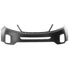 Front Upper Bumper Cover For 2014-2015 Kia Sorento W Fog Lamp Holes Primed