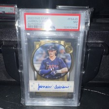 2022 Topps Five Star - Autographs Jarren Duran #FSA-JD PSA 7