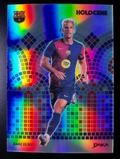 2025 Daka FC Barcelona Set Soccer Holocene Tile Mosaic Silver /45 - Dani Olmo