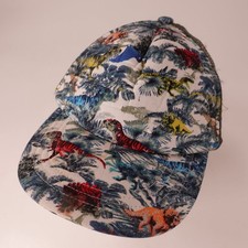 365Kids Boys Dinosaur Print Mesh Back Adjustable Baseball Hat