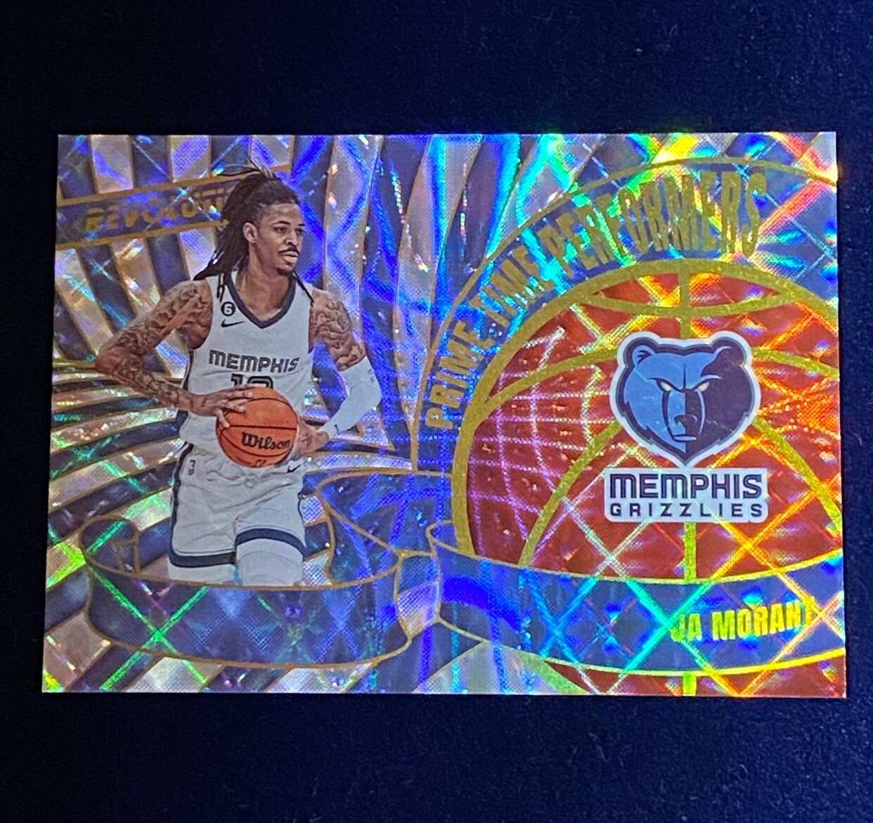💎Ja Morant ✨SSP💎2023-24 Panini Revolution🔥Prime Time Performers-No.6 ✨💎SSP✨