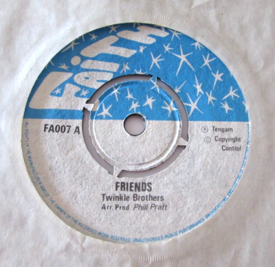 Twinkle Brothers Friends UK 45T 1974 Reggae.
