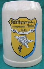 MFG 1  AG 51  1993 Tag der offenen Tür TORNADO Bierkrug 0,5Liter Krug
