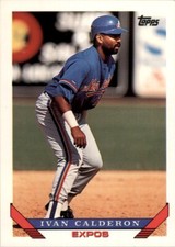 1993 Topps MLB Ivan Calderon #540