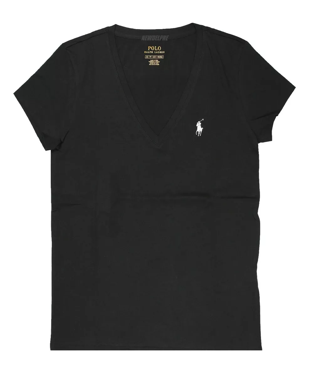 T shirt ralph best sale lauren col v