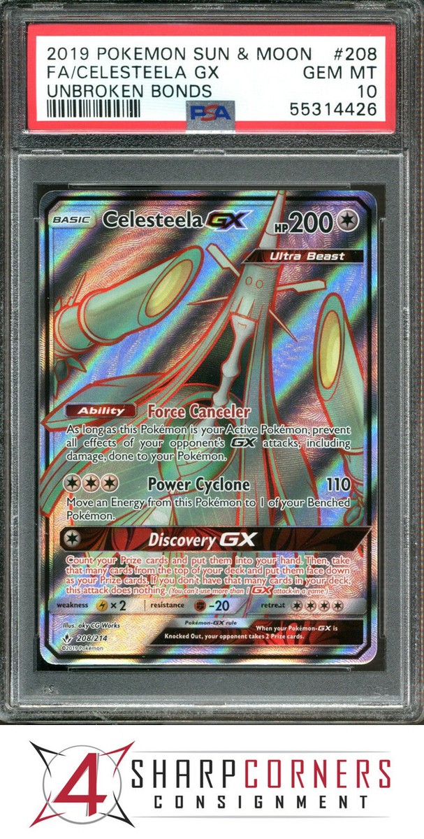 Celesteela GX #208 Prices, Pokemon Unbroken Bonds