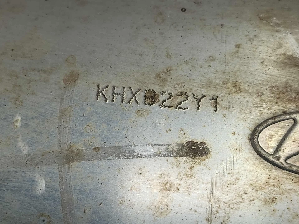 Silenciador de escape trasero Hyundai Accent 2012-2017 sedán 1,6 L OEM 287101R220 Foto 2 de 4