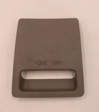 2015-2019 Hyundai Sonata Interior Fuse Box Cover Grey OEM Trim Block Dash Panel