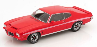 Pontiac LeMans GTO 1972 hellrot KK Scale KKDC181352 1:18