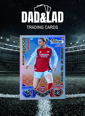 Match Attax Extra 24/25 - Man/Women of the Match Legends & Heritage Card Select