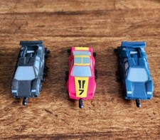 Vintage 1987 Hasbro Takara Road Hogs Connectable Toy Cars, lot of 3, Taiwan