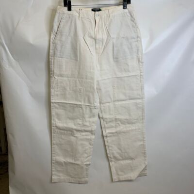DOCKERS Carpenter Pants Straight Fit Men's Size 31 Lucent White