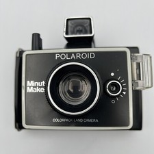 Polaroid Minute Maker Instant Color Land Camera - Black - Untested - Vintage