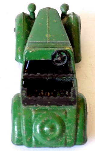 Dinky Toys No.38D Alvis Sports Tourer Open Top Car (c.1951).Original Green Paint - Picture 8 of 11