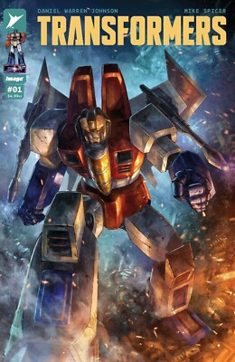 TRANSFORMERS 1 ALAN QUAH VARIANT NM LMT 1000 IMAGE COMICS
