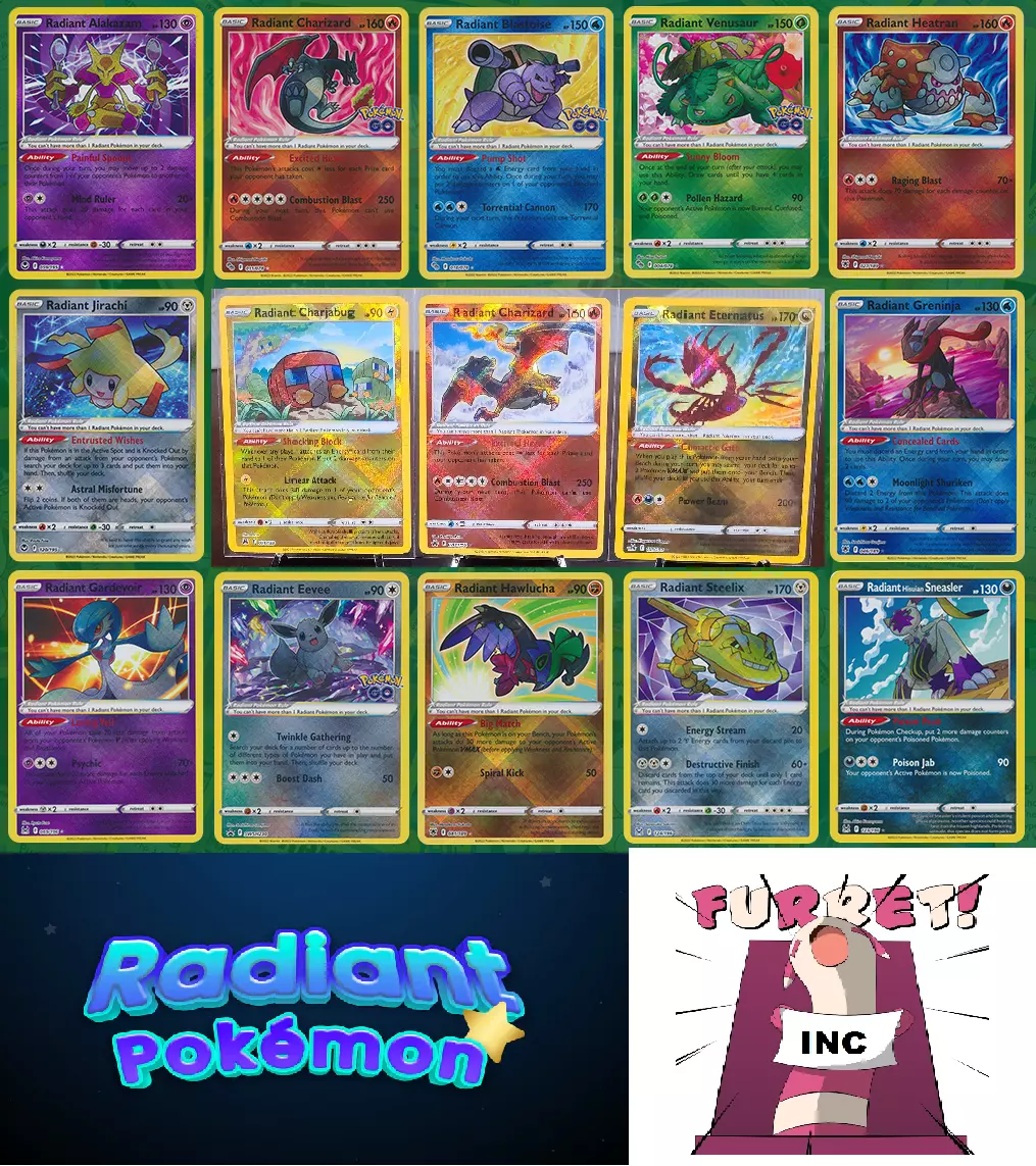 3. 5 Assorted Pikachu Pokemon Cards