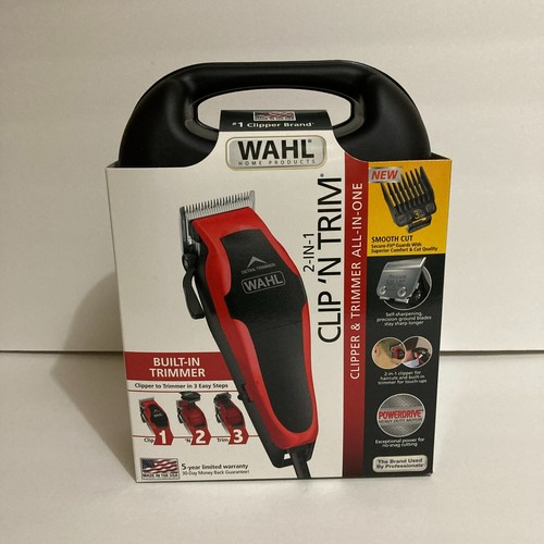 Wahl 2In1 Clip 'N Trim 20 PIECE HAIR CUT KIT Haircutting Clipper