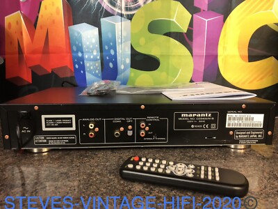 MARANTZ CD5400 CD PLAYER (AUDIOPHILE) + NEW REMOTE, OPTICAL