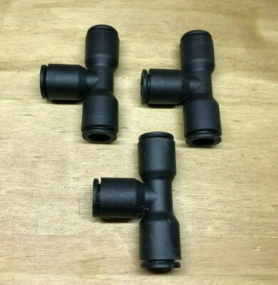 3 x Legris 8 mm LF3000 Rohr-zu-Rohr gleich T Steckverbinder - Luftverschraubungen 