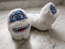 NEW Toddler Size 4 Bumble Abominable Snowman Slippers Rudolph Red Nosed Reindeer
