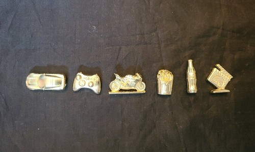 Monopoly Empire Gold Edition Replacement Pieces 6 Tokens Movers (AA2-4) - 第 1/1 張圖片