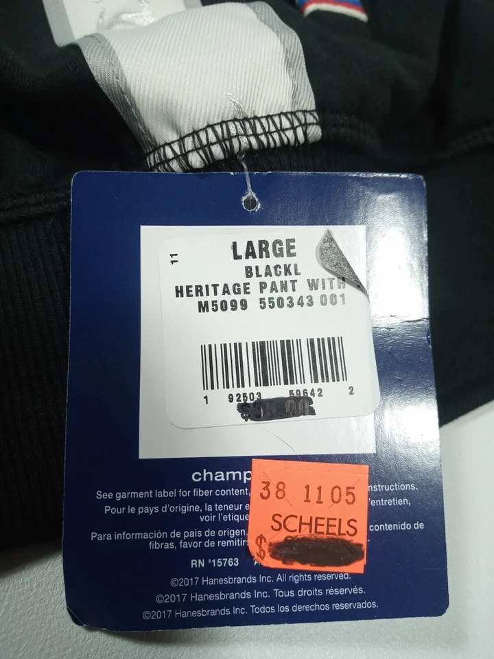 Pantalones deportivos grandes Champion Heritage para mujer nuevos con etiquetas Foto 4 de 4