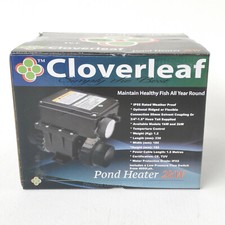 Cloverleaf Pond Heater 1kW or 2kW Heating Weather Proof Fish Koi Pond Heat
