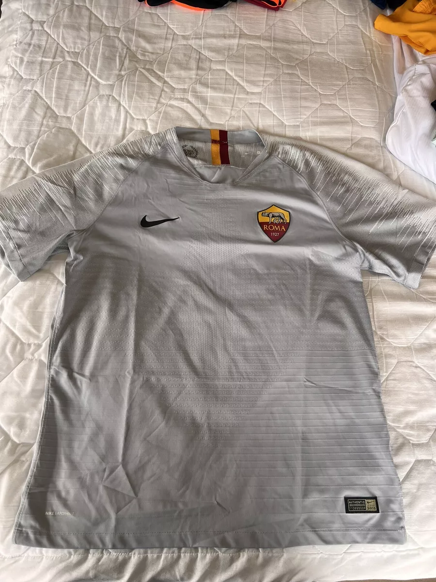 Rare Roma 18 19 Player Issue Vaporknit Away Shirt Size L Very Good Condition
