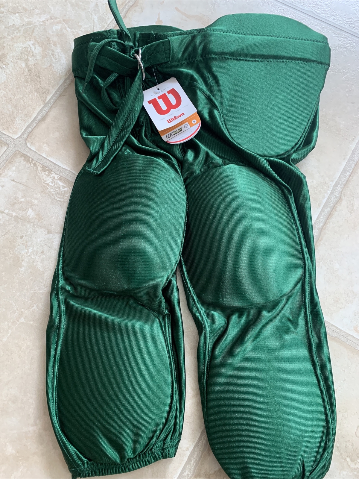 Wilson WTF5721 RediPlay Youth Football Pants Green XS S M L XL Brand