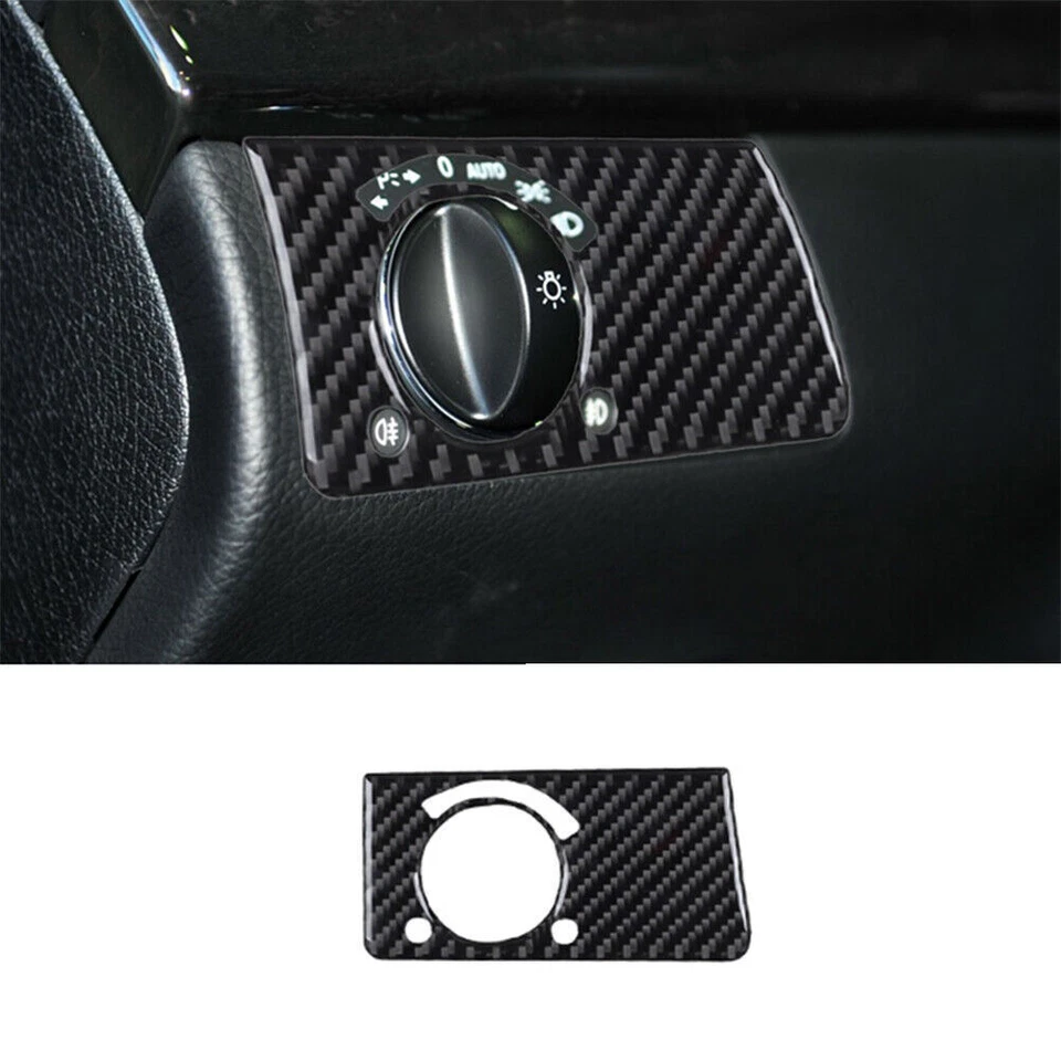 Kit completo de cubierta interior de fibra de carbono para Mercedes-Benz Clase E W211 15 piezas Foto 4 de 4