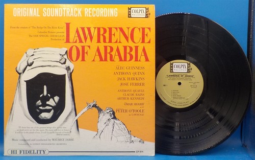 Lawrence Of Arabia Movie Soundtrack LP Includes Multi-Page Magazine Article BX16 - Picture 2 of 8