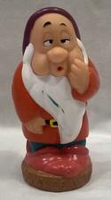 Vintage Disney Snow White And The Seven Dwarfs Sleepy Rubber Squeek Toy