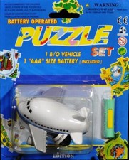 Single Puzzle Vehicle - Airplane - FREE SHIPPING TO USA Min. Total Order 19 