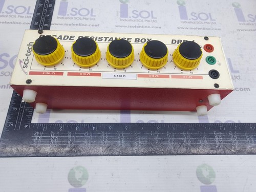 sci-tech Decade Resistance Box DRB-1 1ohms to 10k ohms - Picture 15 of 17