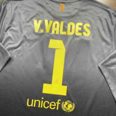 Nike FC Barcelona V. VALDES ゴールキーパーシャツ Nike FC Barcelona V. VALDES ゴールキーパーシャツ