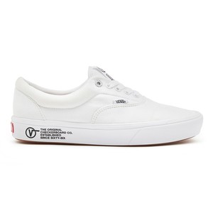 vans era comfycush white