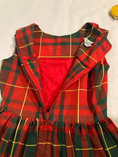 JONI J VINTAGE GIRLS DRESS MID CENTURY 60s SZ 5 - Picture 8 of 10