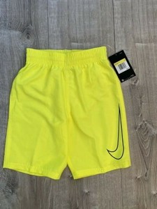 nike neon swim trunks
