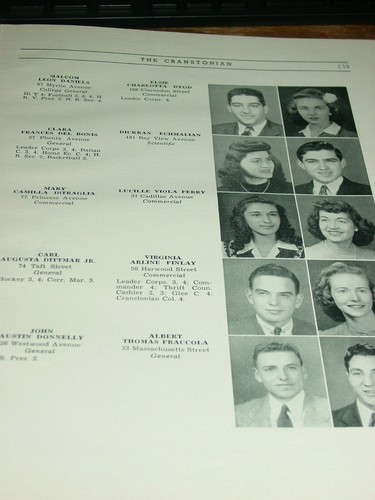 The Cranstonian 1944 Yearbook, Cranston High School, Cranston, Rhode Island - Picture 3 of 4