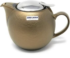 ZERO JAPAN Universal Teapot for 5 people Antique Gold　Ceramic Made in Japan