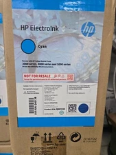 Cyan HP Indigo ElectroInk for 3000/4000/5000 Series Q4013B