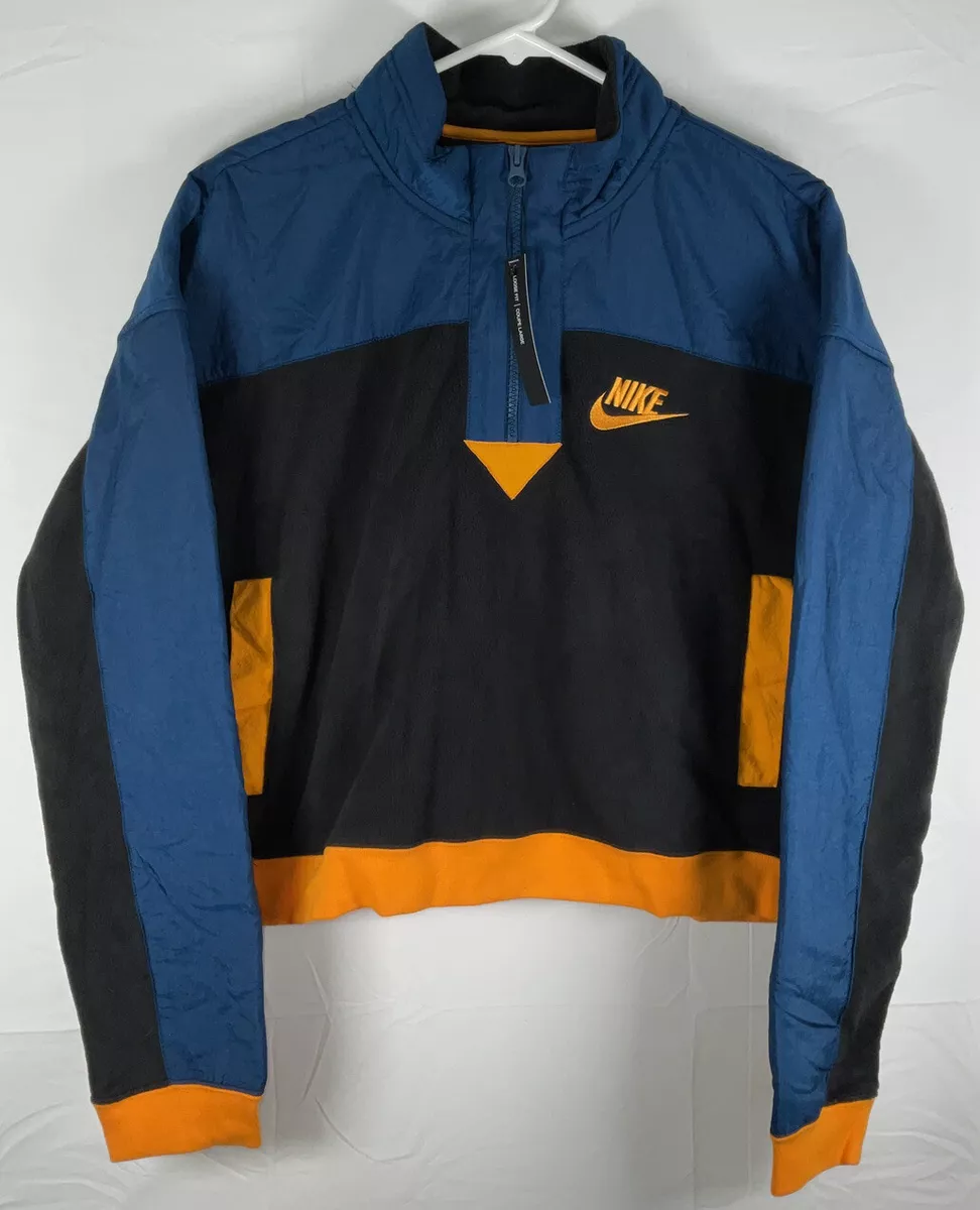 Nike half zip pullover women's sales