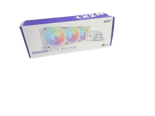 NZXT Kraken 360 RGB 3x120mm AiO Liquid CPU Cooler - Matte White - Afbeelding 5 van 6