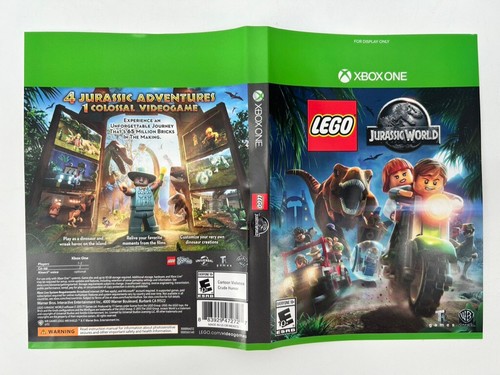 Lego Jurassic World Xbox One GameStop Promotional Display Only Artwork