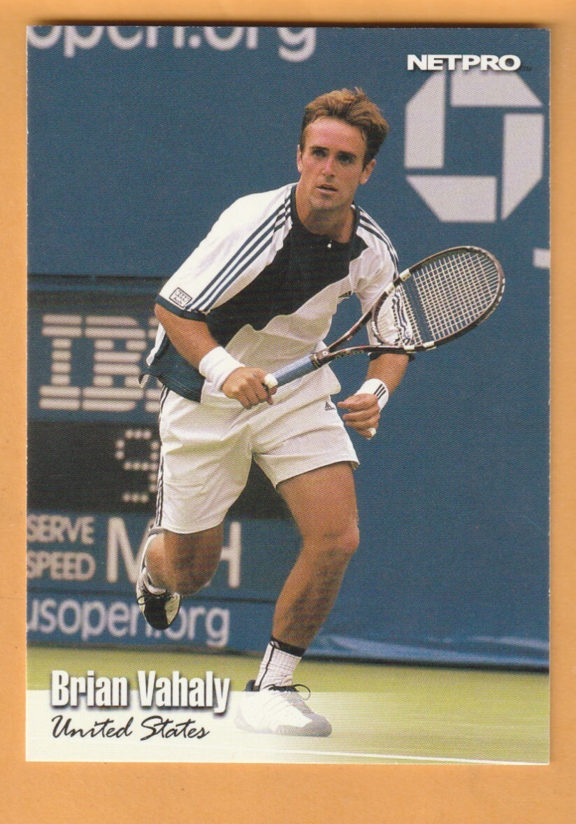 Brian Vahaly 2003 NetPro #34 RC Virginia Cavaliers